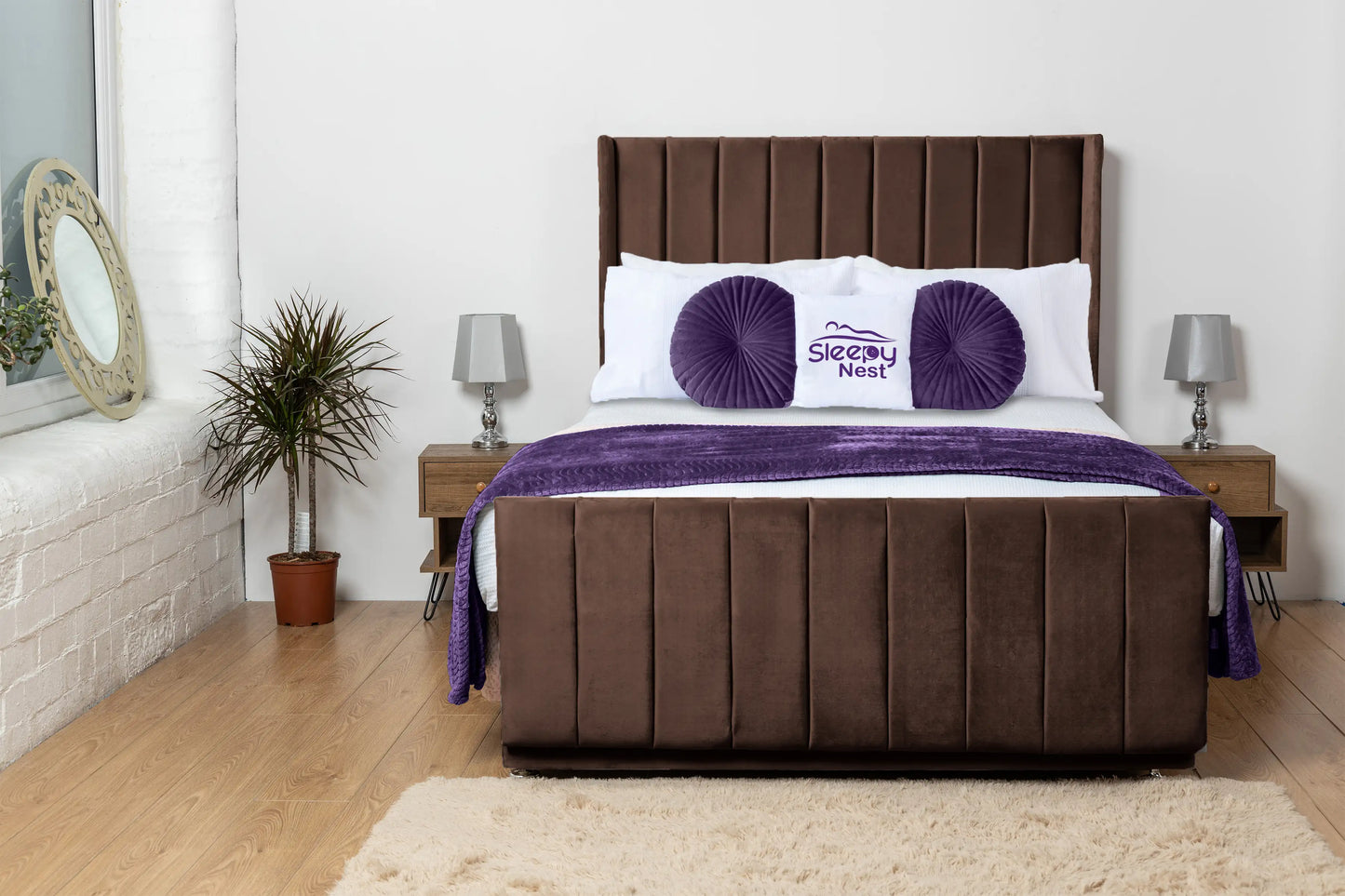 Seoul Wingback Divan Bed