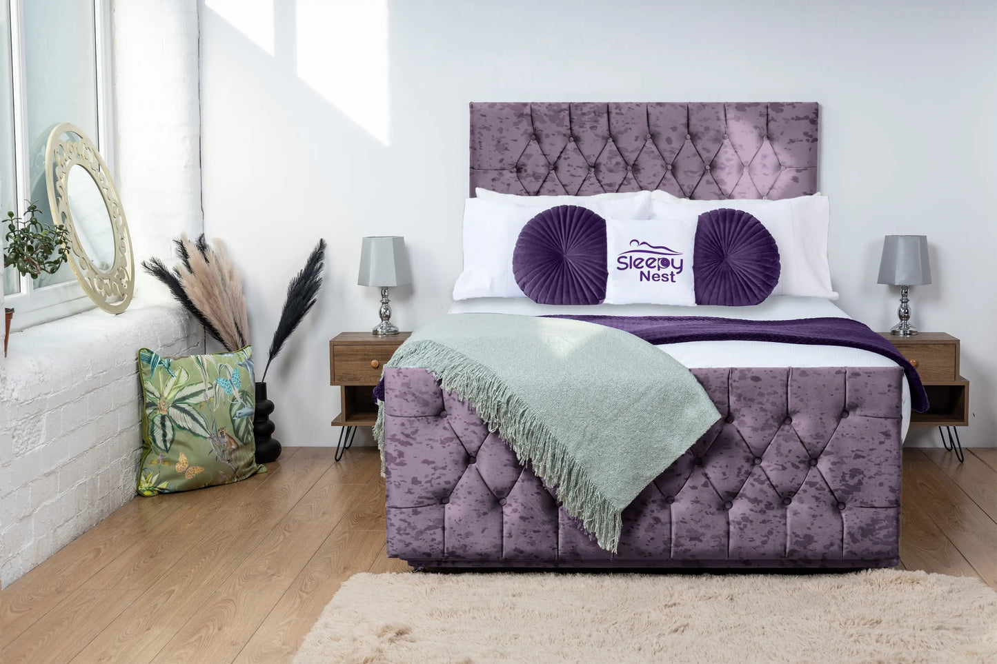 Jublie Chesterfield Divan Bed