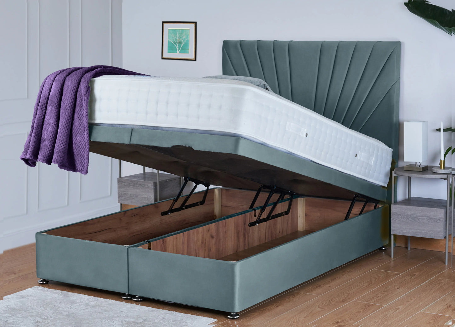 Sunrise Ottoman Bed