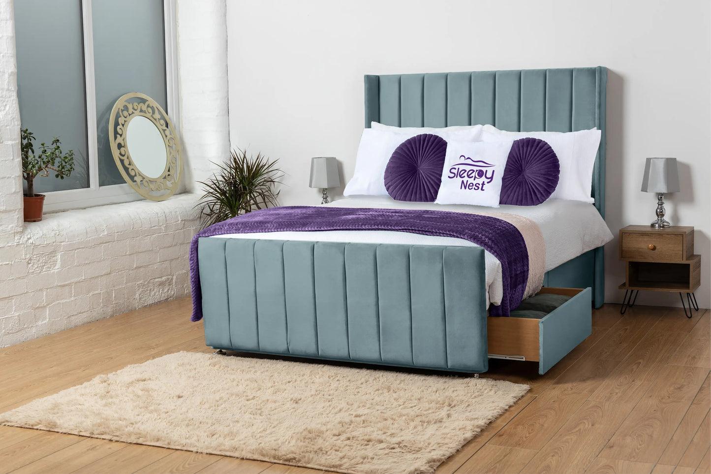 Seoul Wingback Divan Bed