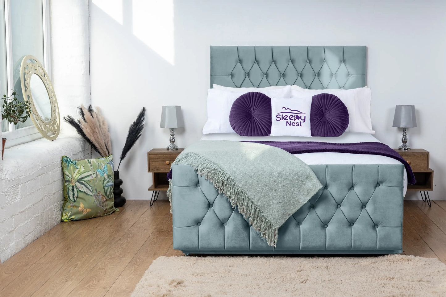 Jublie Chesterfield Divan Bed