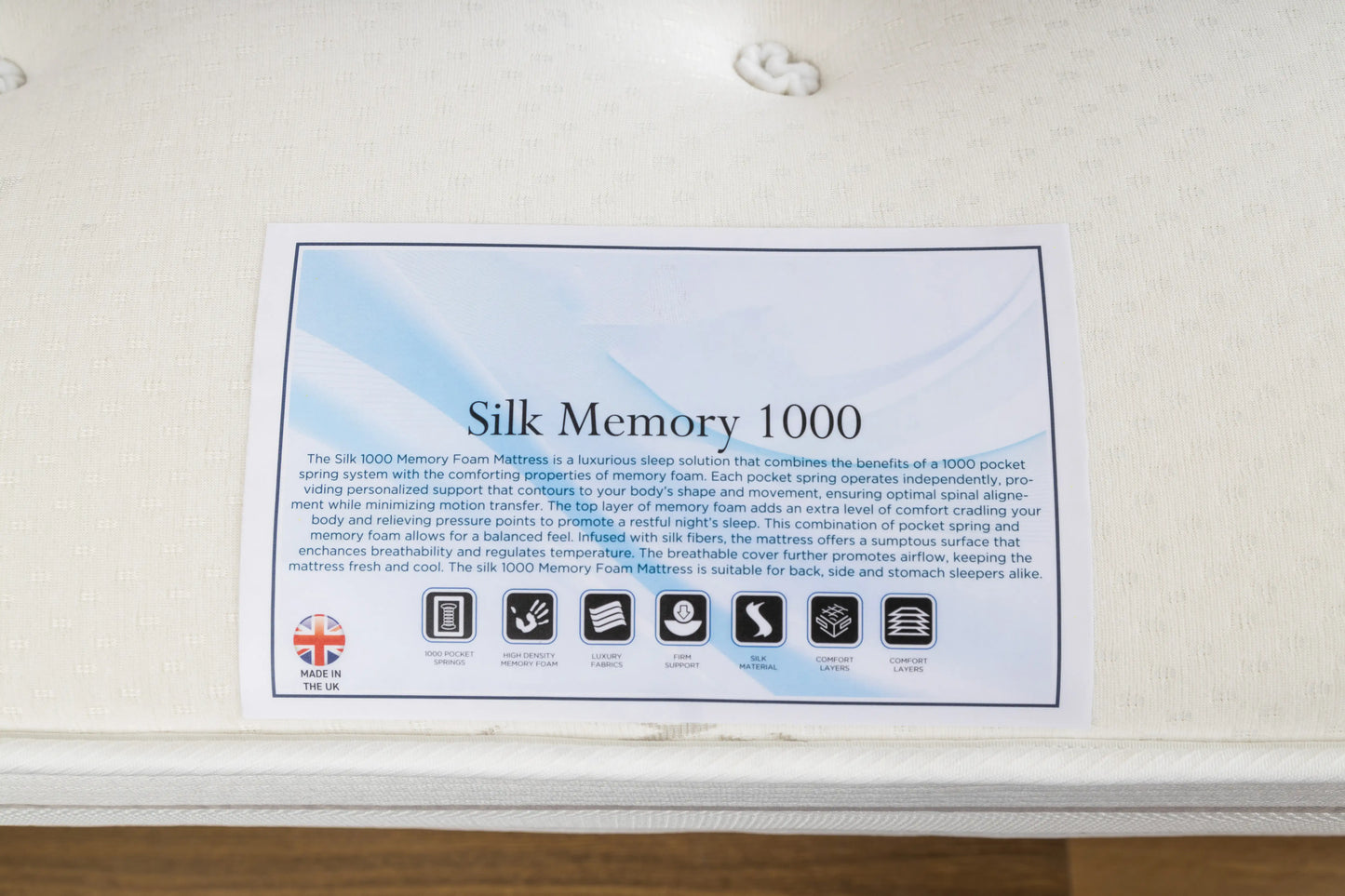 Silk memory 1000 Mattress
