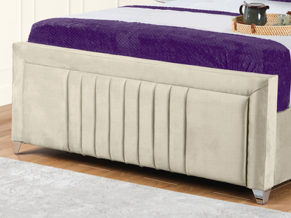 Cannas upholstered bed