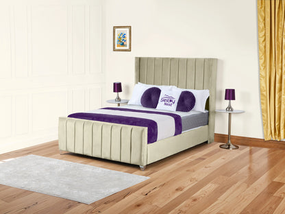 Empire Winged upholstered Bed