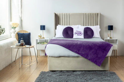 Skyline wingback Divan Bed