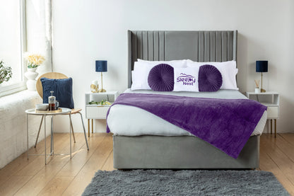 Skyline wingback Divan Bed