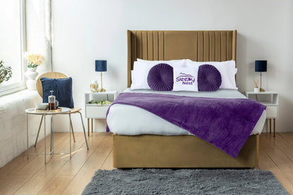 Skyline wingback Divan Bed