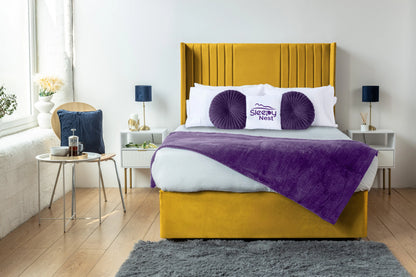 Skyline wingback Divan Bed