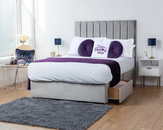 Amelia Lined Divan Bed