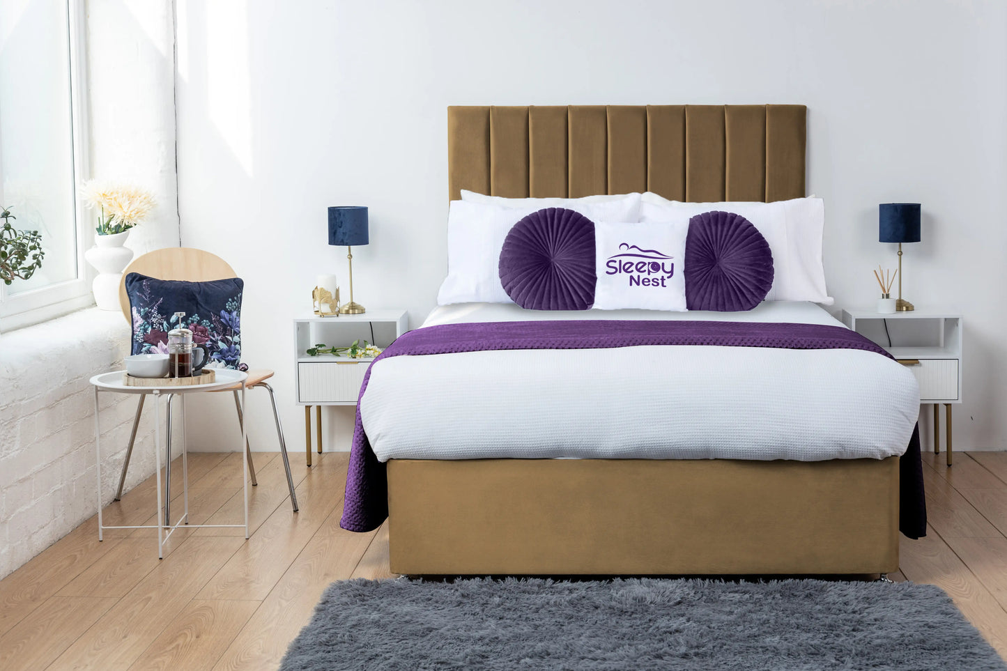 Amelia Lined Divan Bed