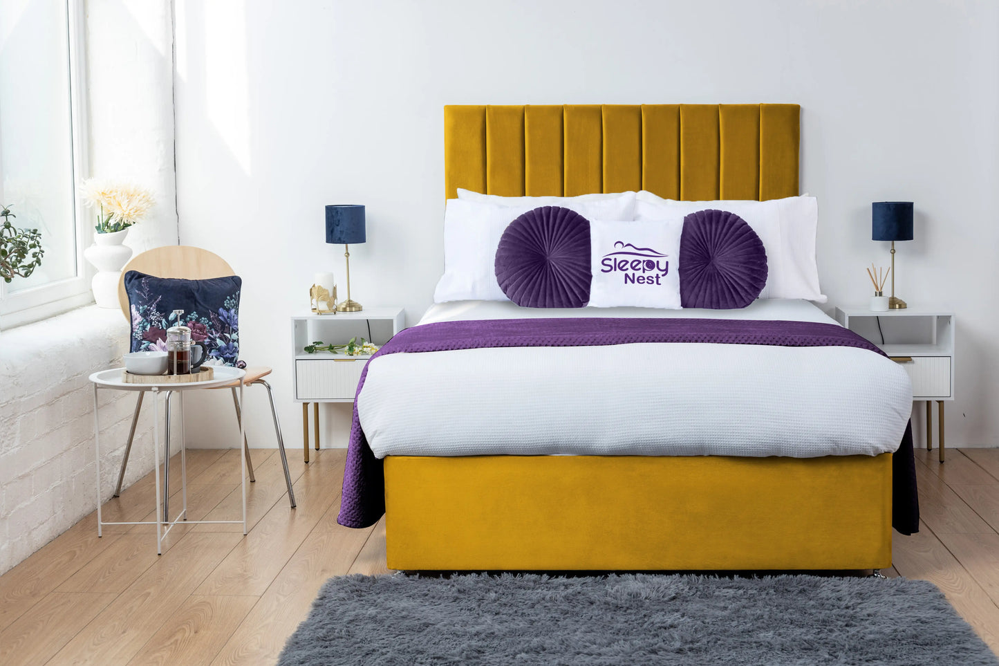 Amelia Lined Divan Bed