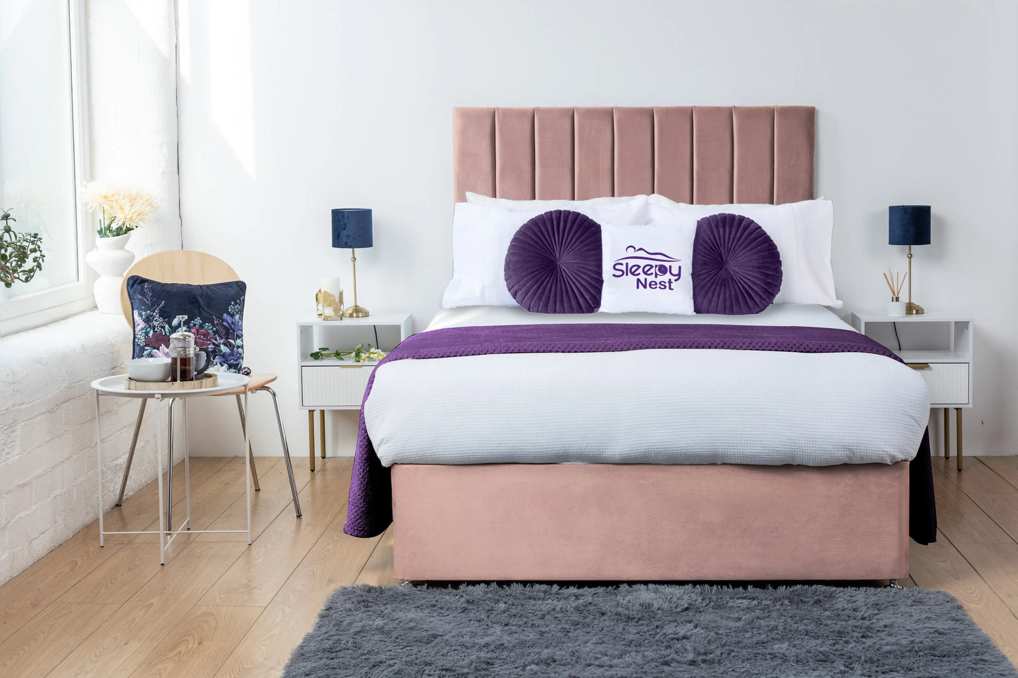 Amelia Lined Divan Bed