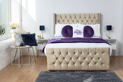Emily Wingback Divan Bed