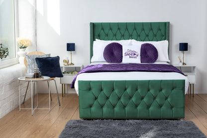 Emily Wingback Divan Bed