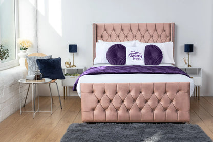 Emily Wingback Divan Bed