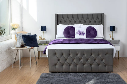 Emily Wingback Divan Bed