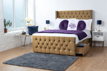 Emily Wingback Divan Bed