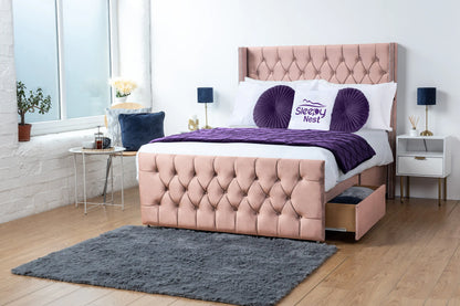 Emily Wingback Divan Bed