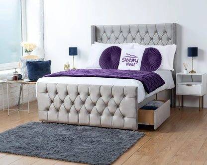 Emily Wingback Divan Bed