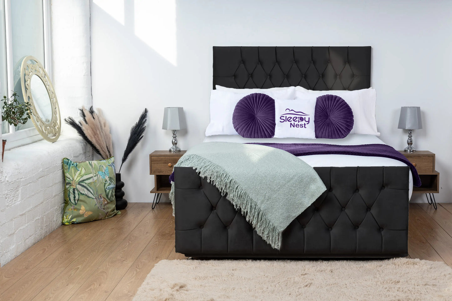 Jublie Chesterfield Divan Bed