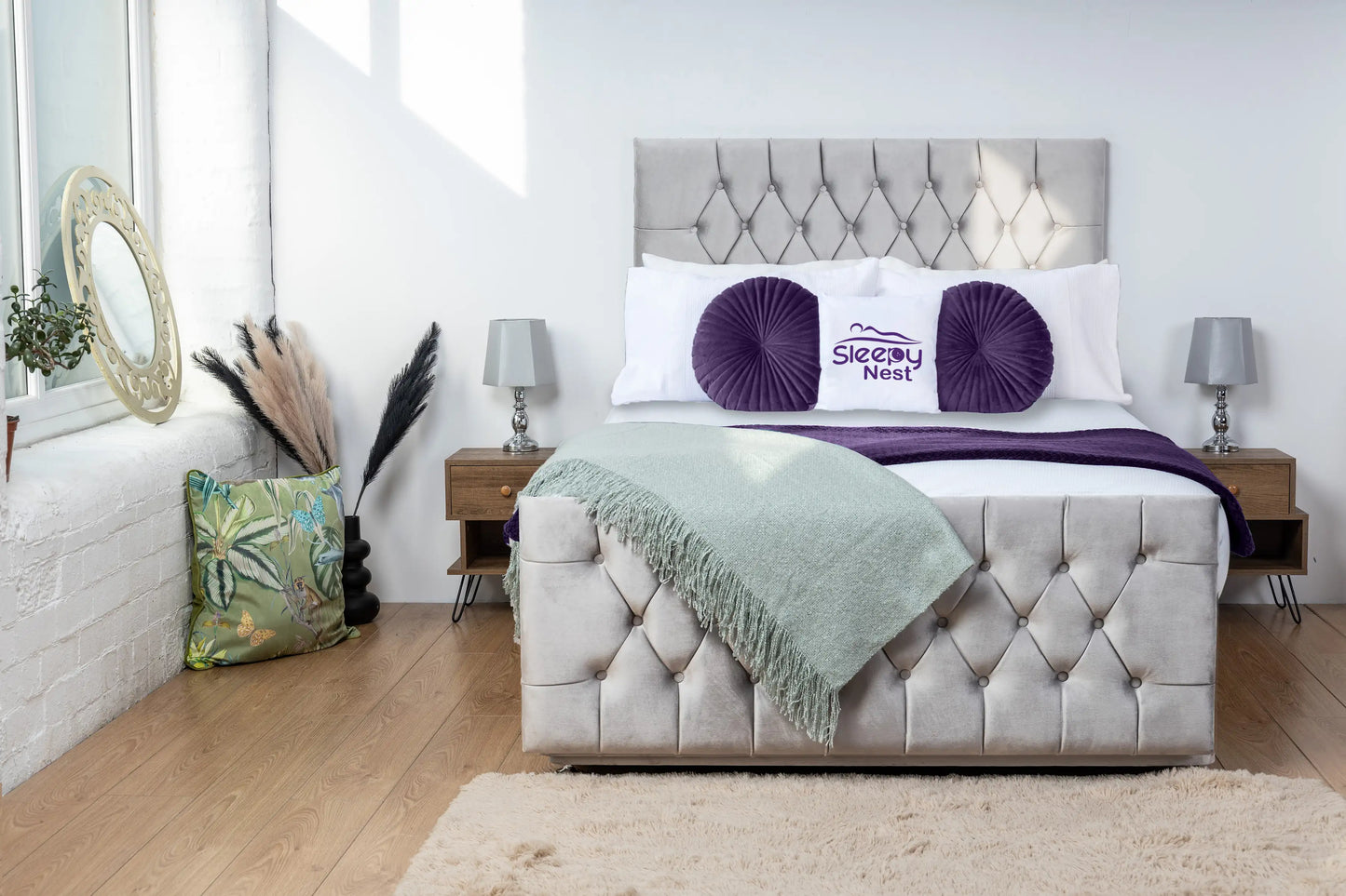 Jublie Chesterfield Divan Bed