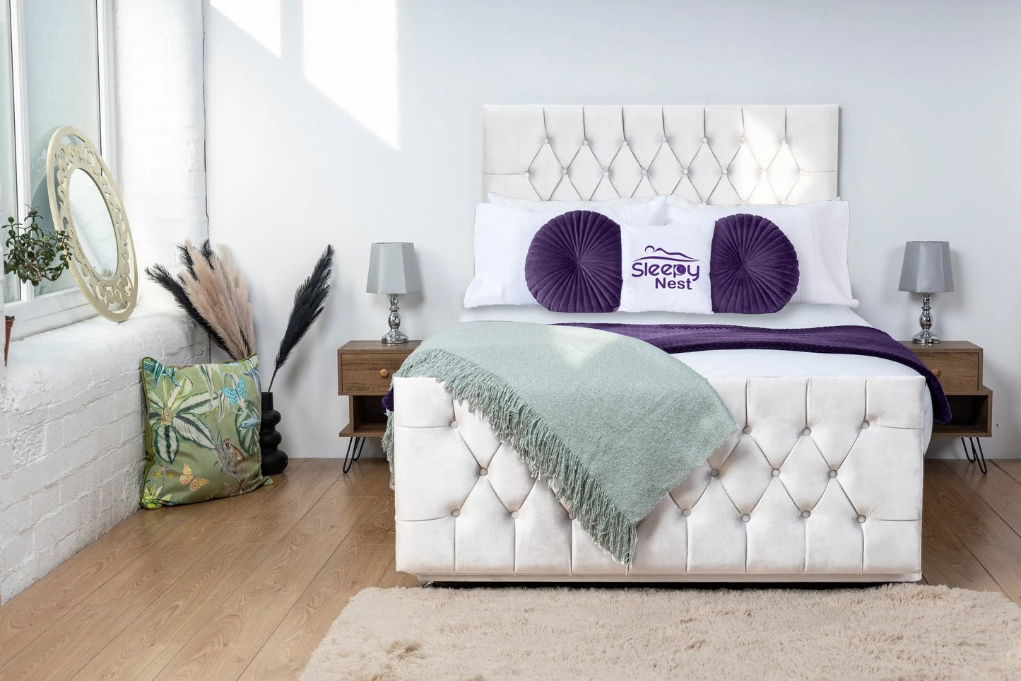 Jublie Chesterfield Divan Bed