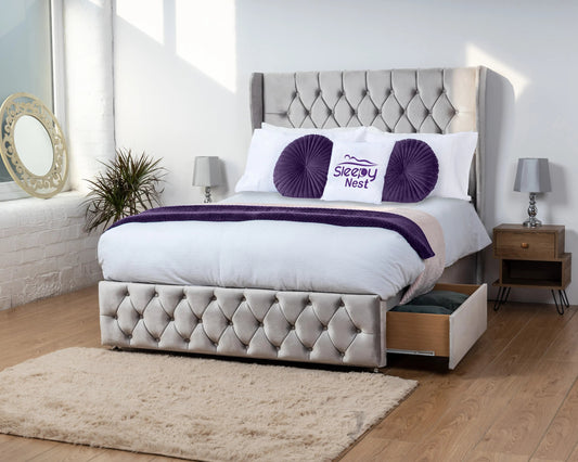 Luxor Wingback Divan Bed