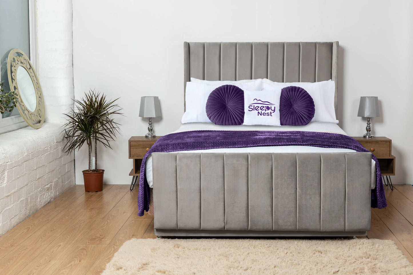 Seoul Wingback Divan Bed