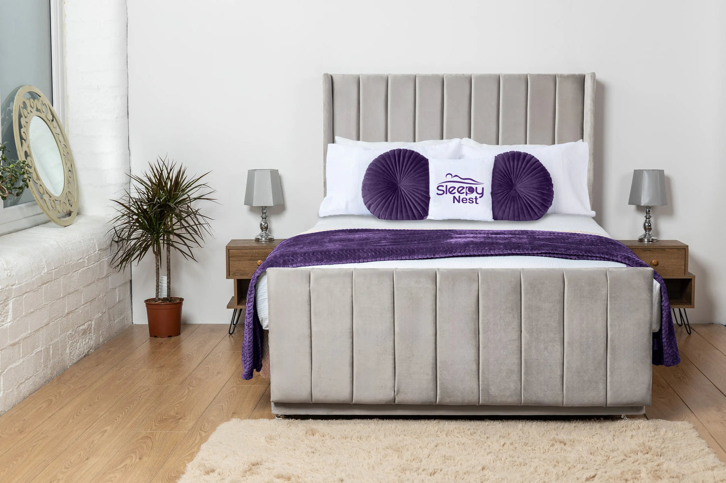 Seoul Wingback Divan Bed