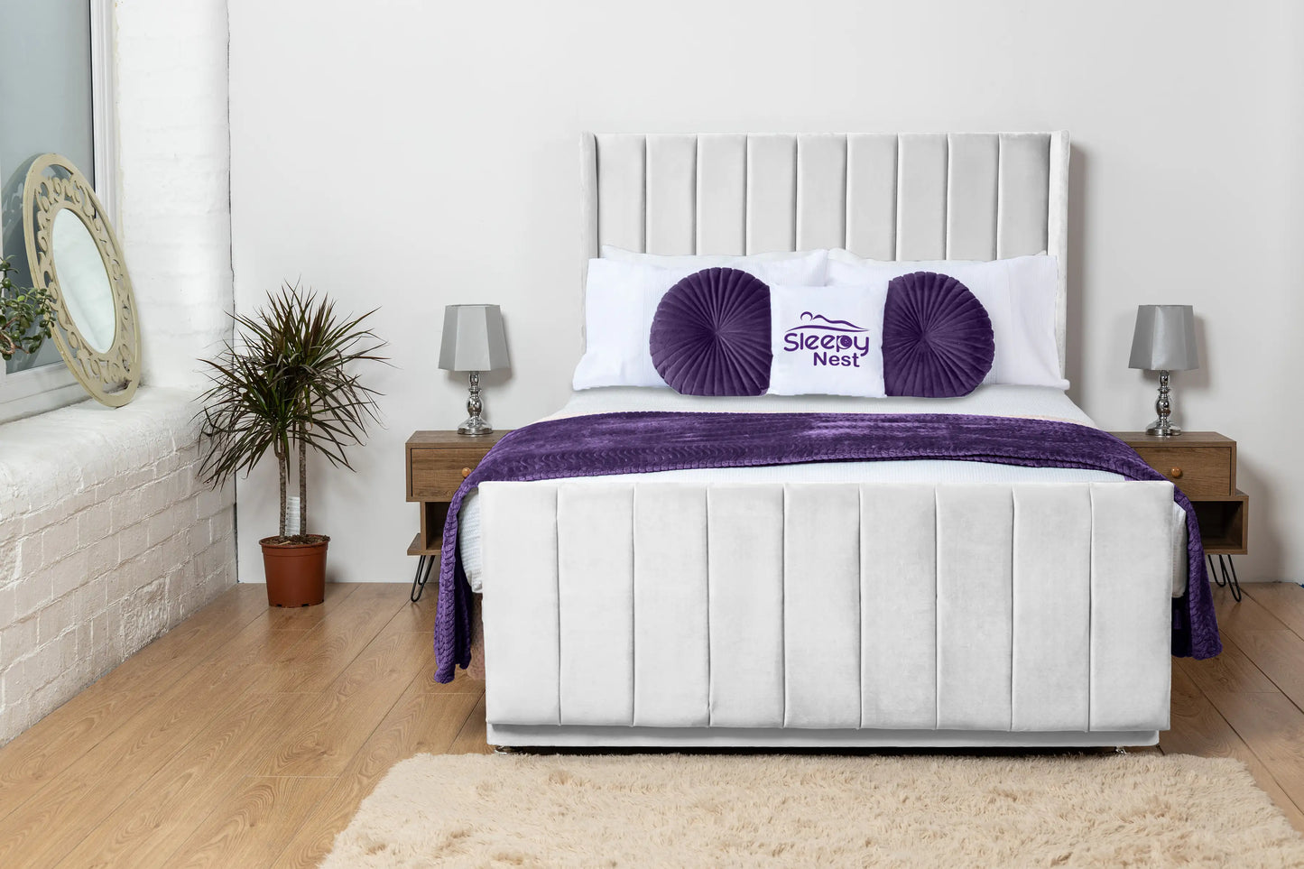Seoul Wingback Divan Bed