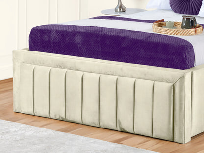Grand panel Upholstered bed