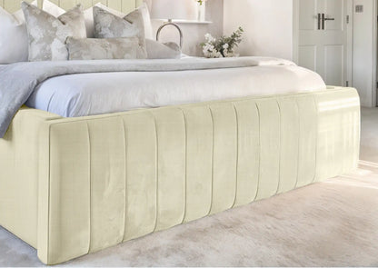 Geneva lined Upholstered Bed
