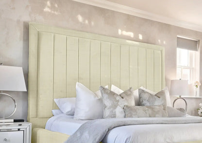 Geneva lined Upholstered Bed
