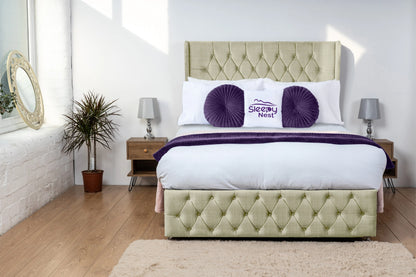 Luxor Wingback Divan Bed