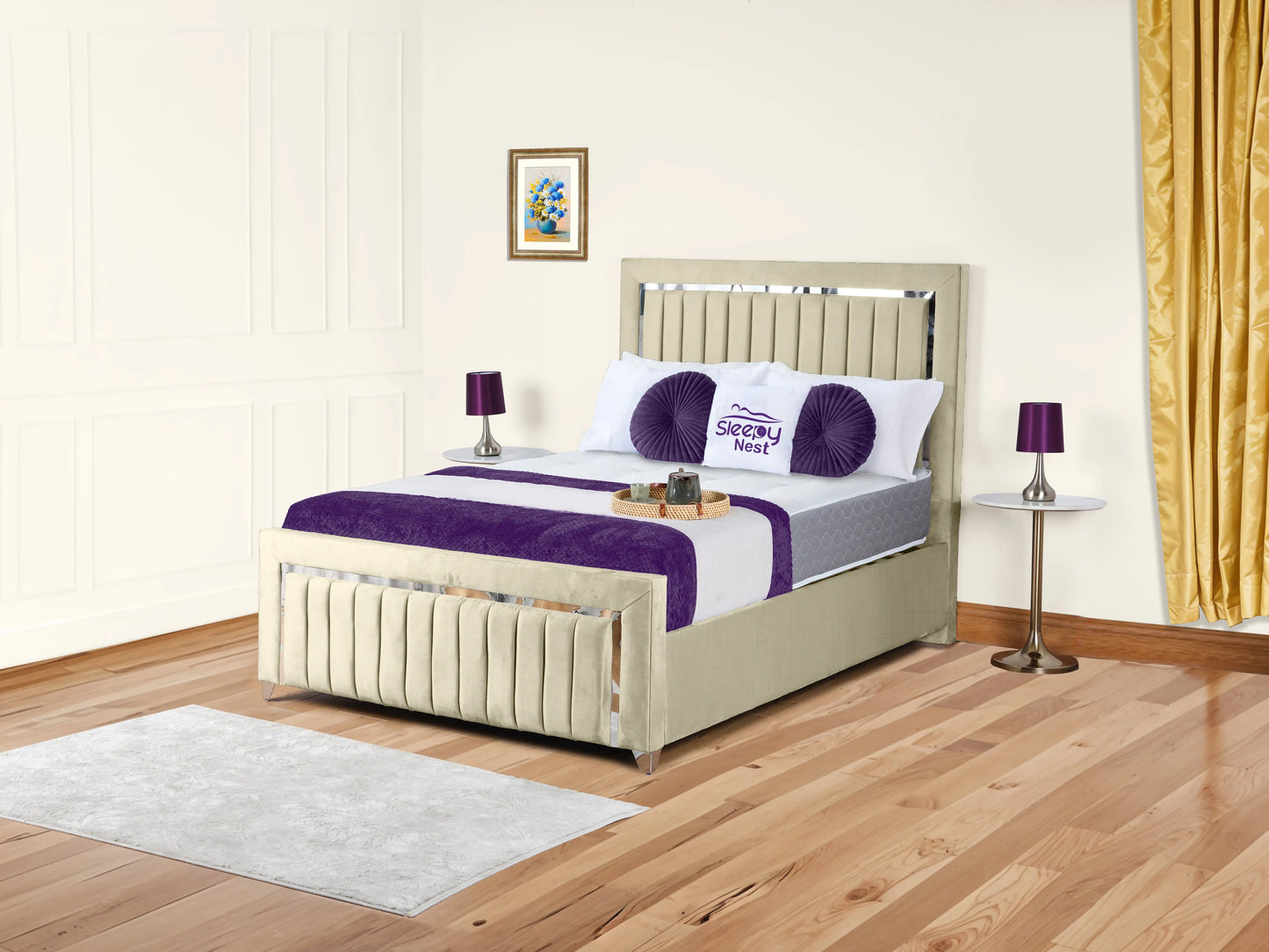 Elizabeth Upholstered Bed