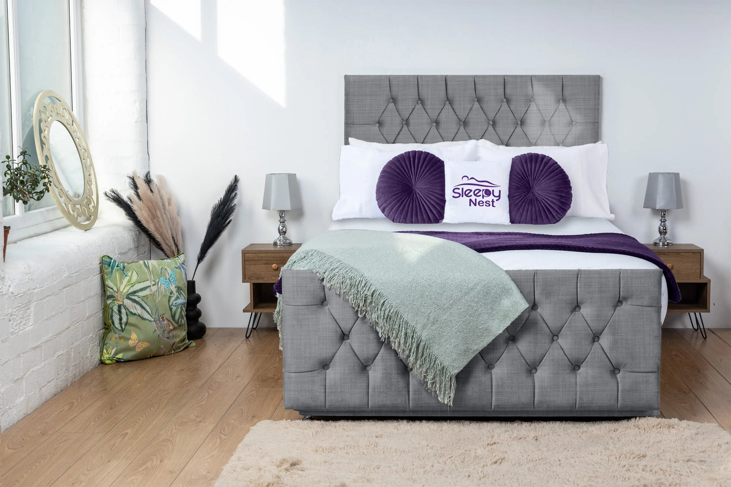 Jublie Chesterfield Divan Bed