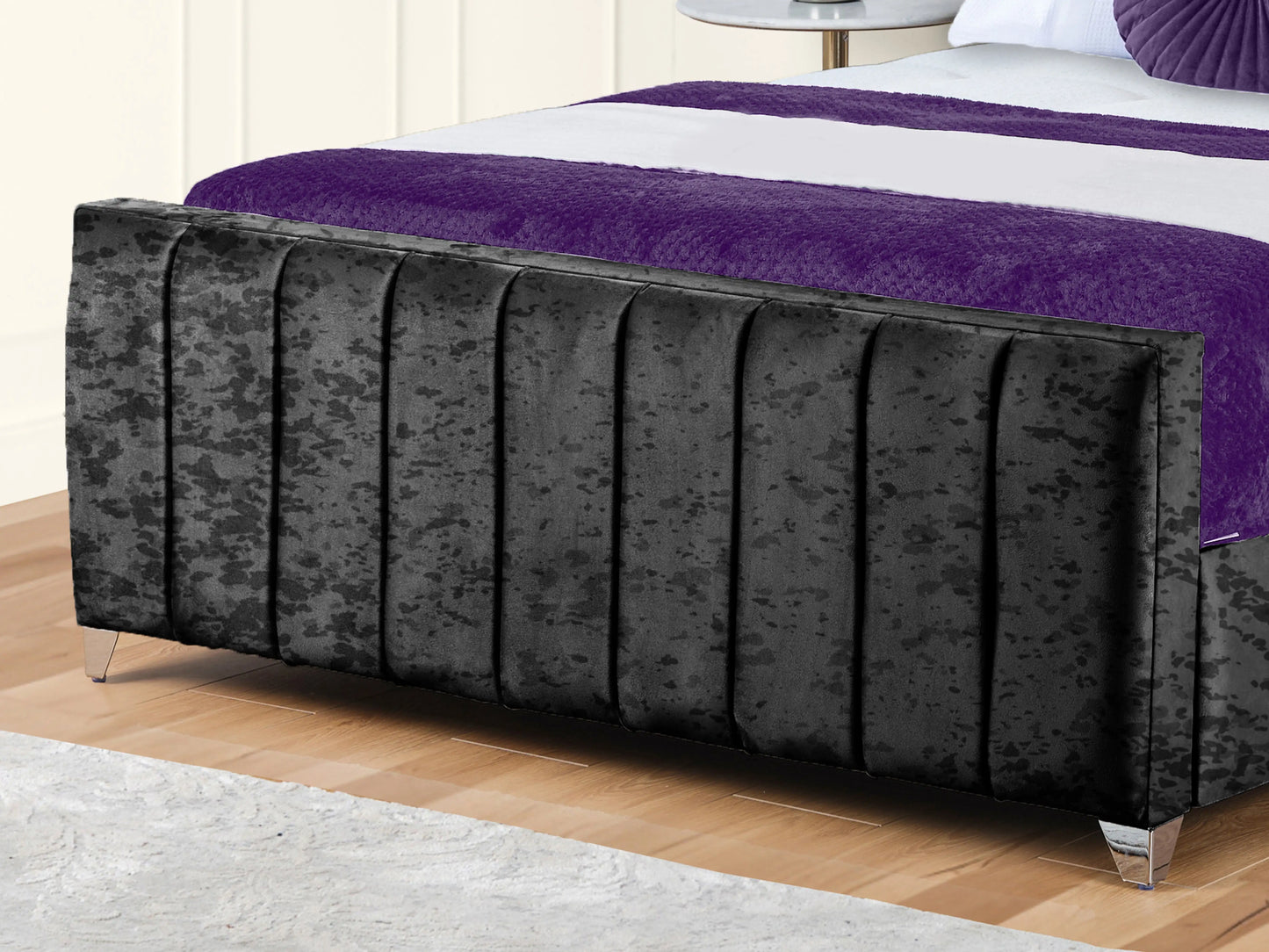 Empire Winged upholstered Bed