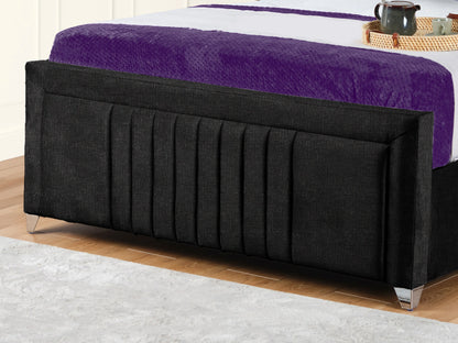 Cannas upholstered bed