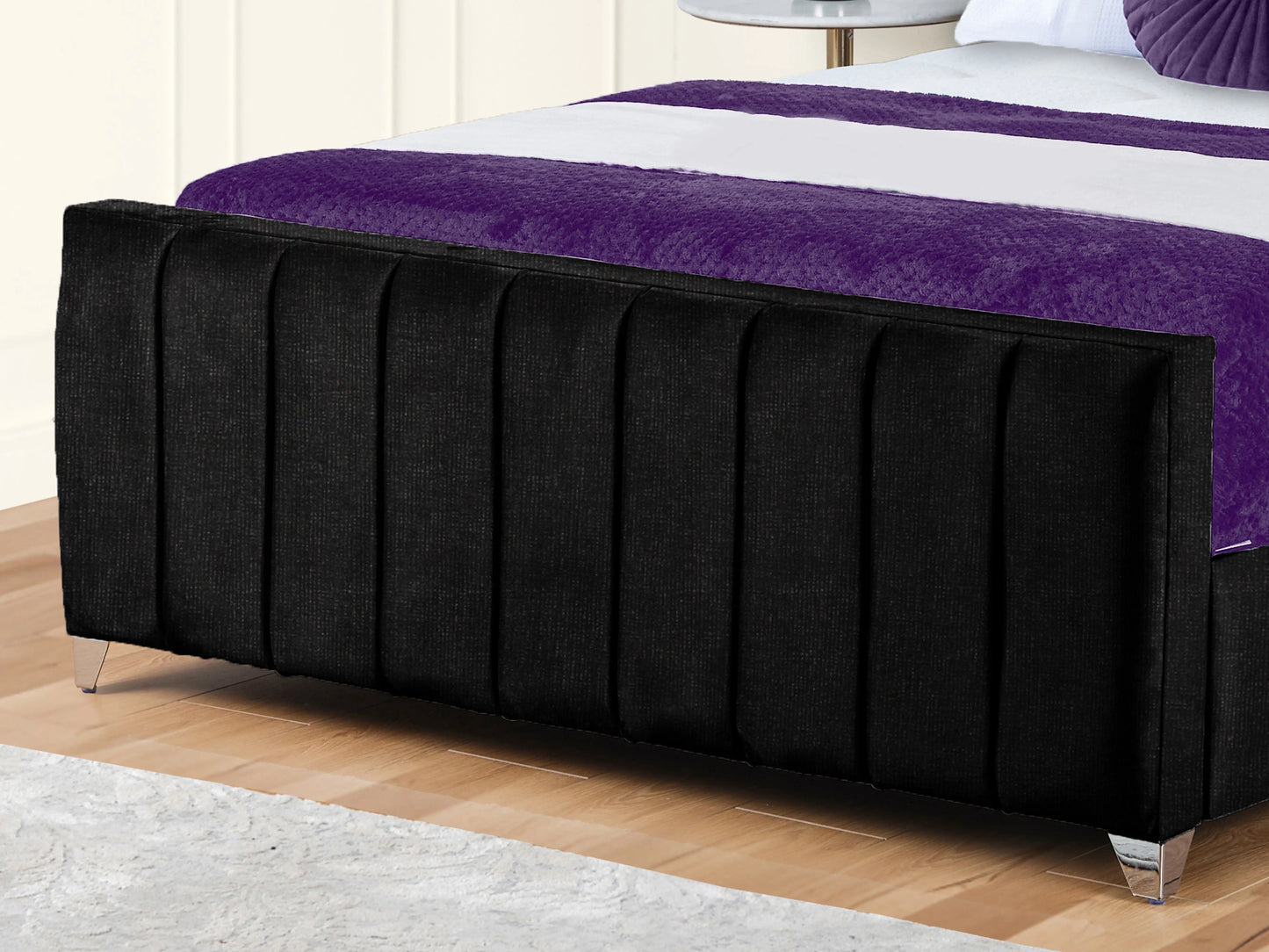 Empire Winged upholstered Bed