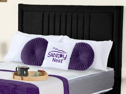 Cannas upholstered bed