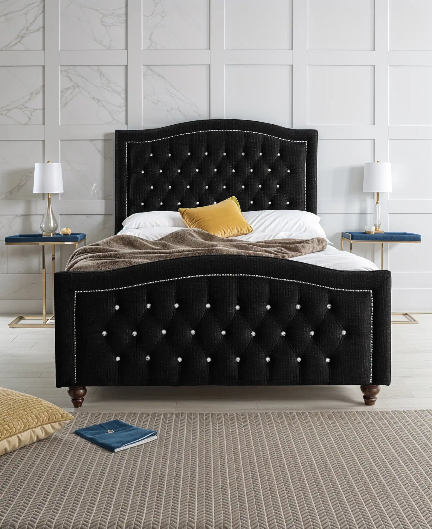 Stockholm Upholstered Bed