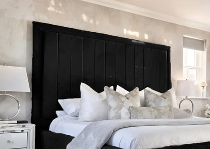 Geneva lined Upholstered Bed