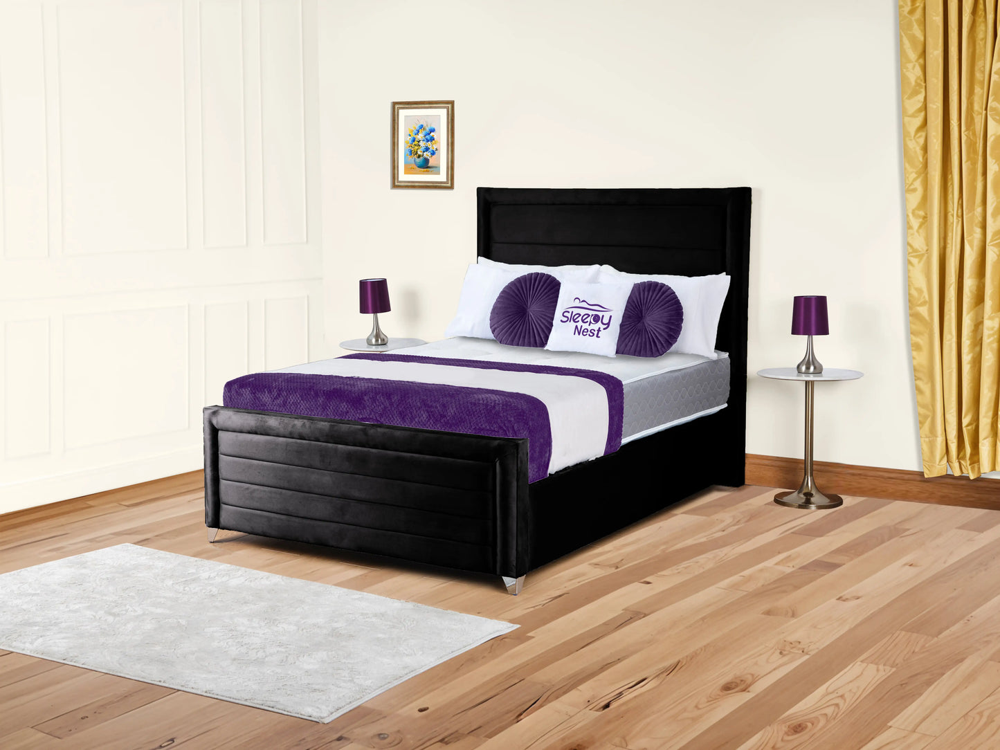 Safina Upholstered Bed
