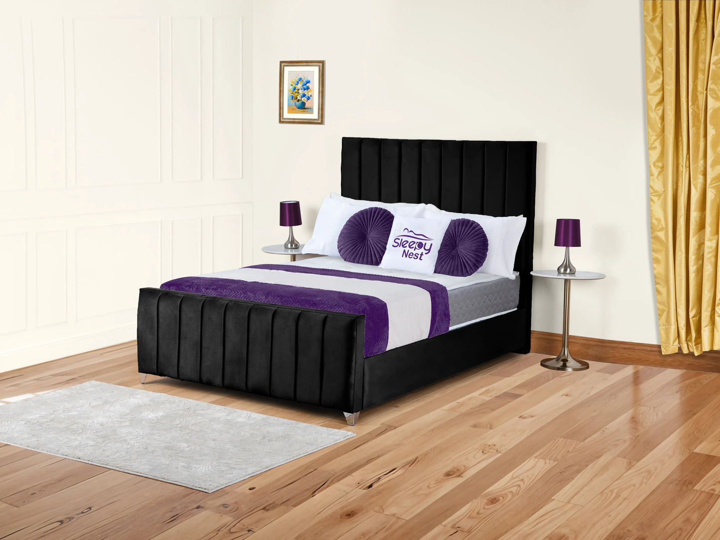 Lisburn Upholstered bed