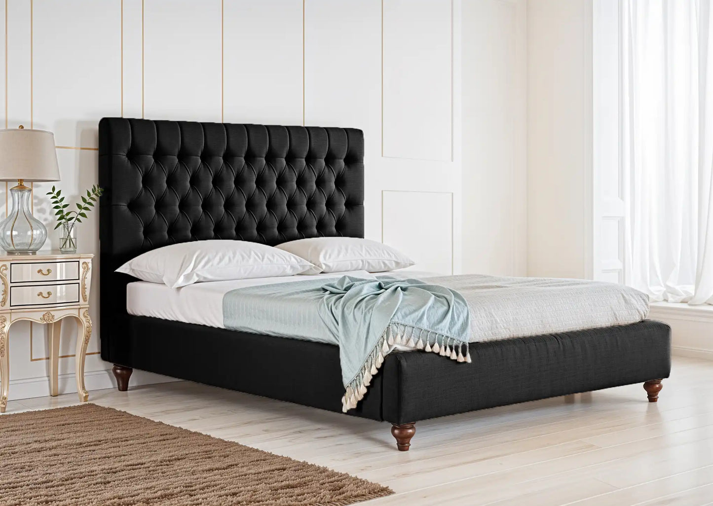 Prague Upholstered Bed