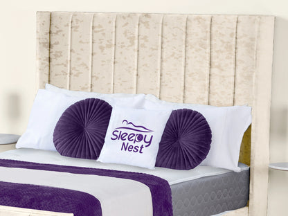 Empire Winged upholstered Bed