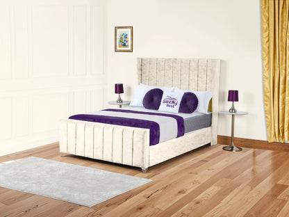Empire Winged upholstered Bed