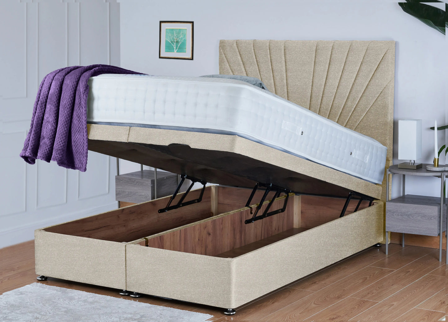 Sunrise Ottoman Bed