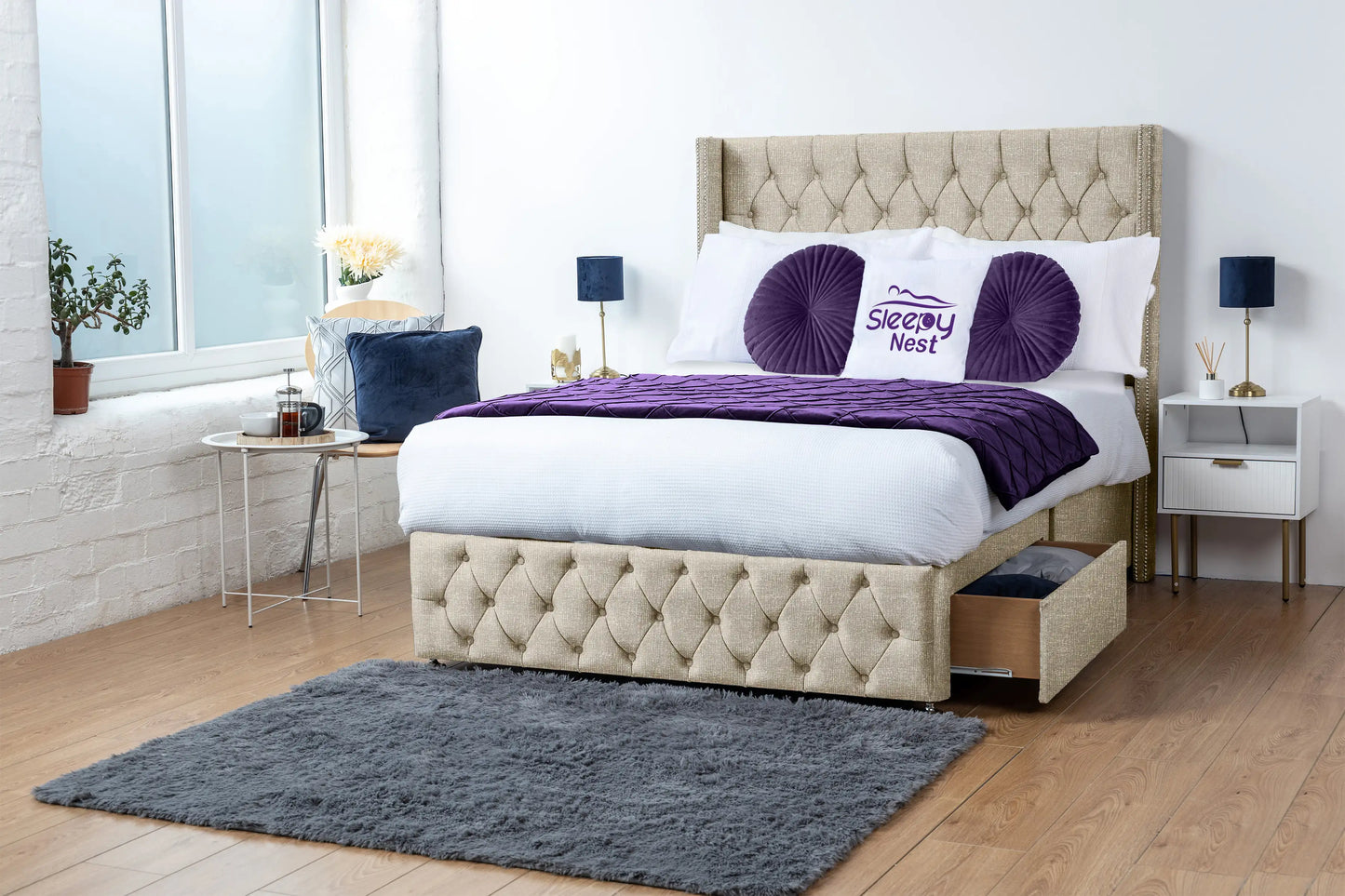 Jasmine Divan Bed
