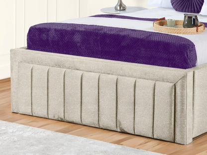 Grand panel Upholstered bed